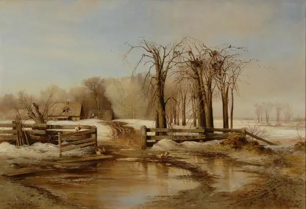 Весенний день