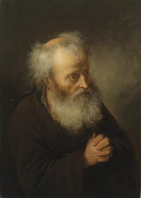 Молящийся старик 