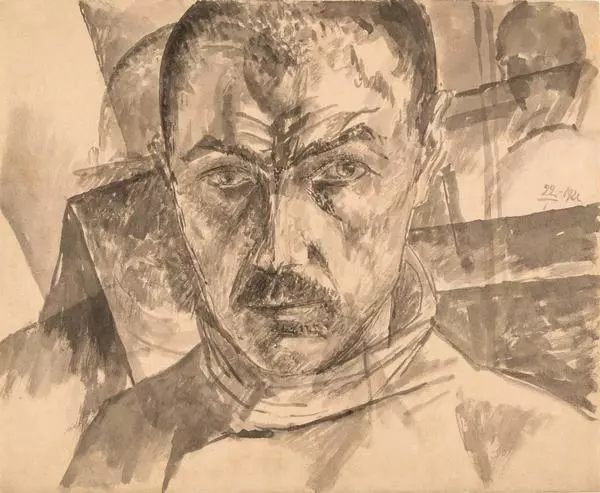 Автопортрет в фуфайке