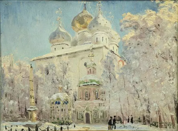 Зимний день в Троице-Сергиевой лавре