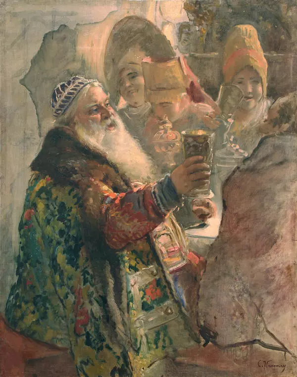 Боярин с кубком