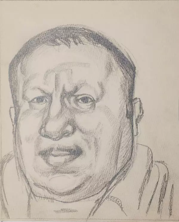 Портрет Эрнста Неизвестного