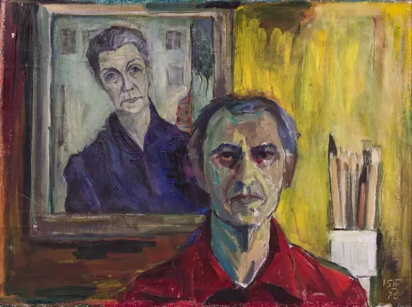 Автопортрет, 1976 год