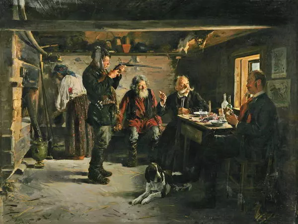 В избушке лесника