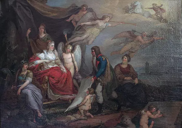 Екатерина II — покровительница наук и искусств