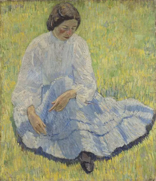 Лиза на солнце
