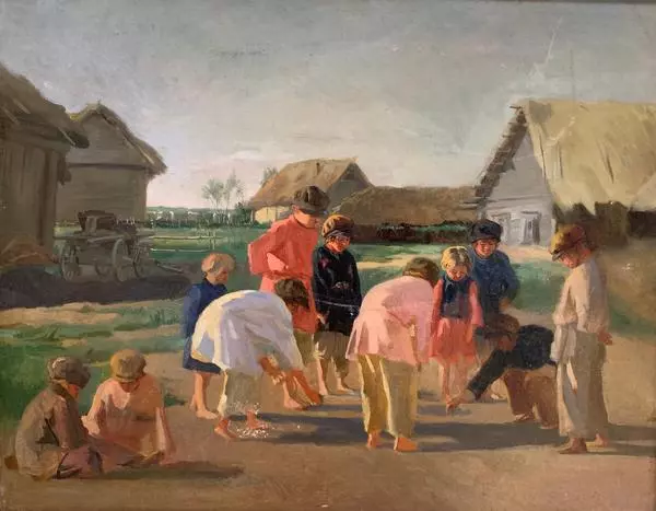 Ребятишки в рабочую пору