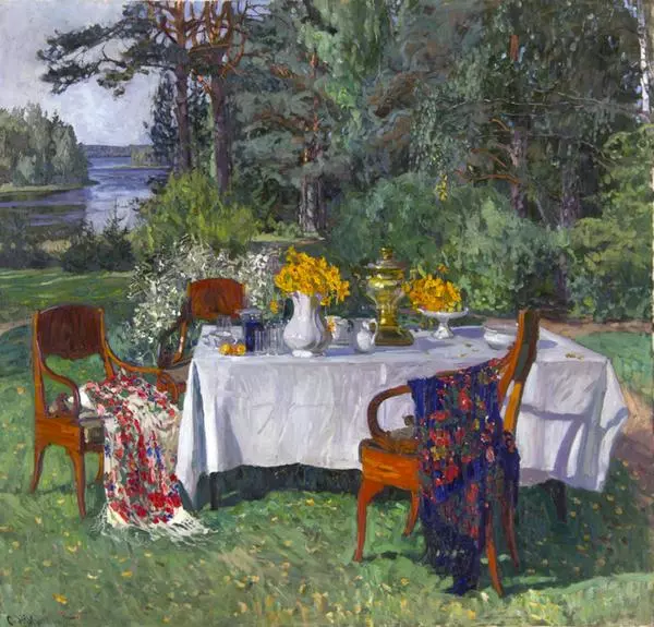 Перед террасой