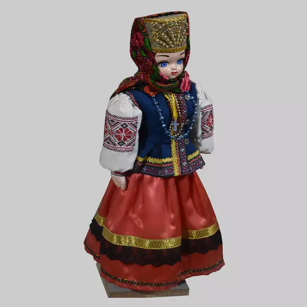 Кукла Мамонская в кокошнике