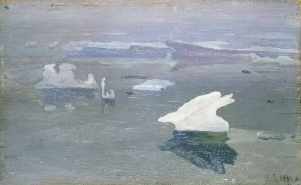 Штиль – туман во льдах