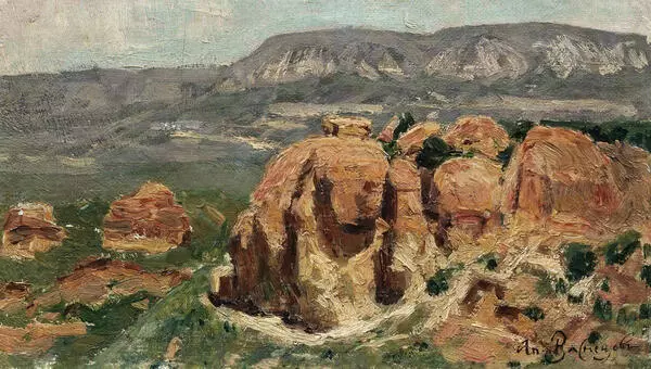 Красные камни
