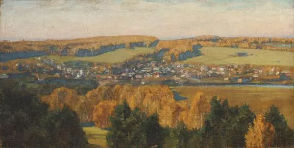 Таруса. Золотая Осень