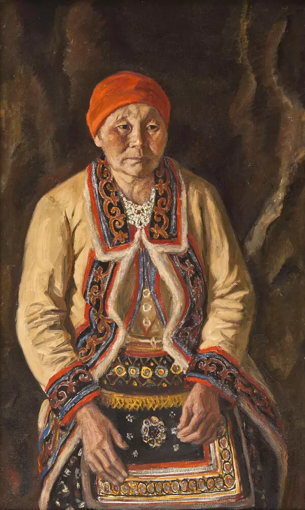 Портрет Е.Е. Слепцовой — Долгунча