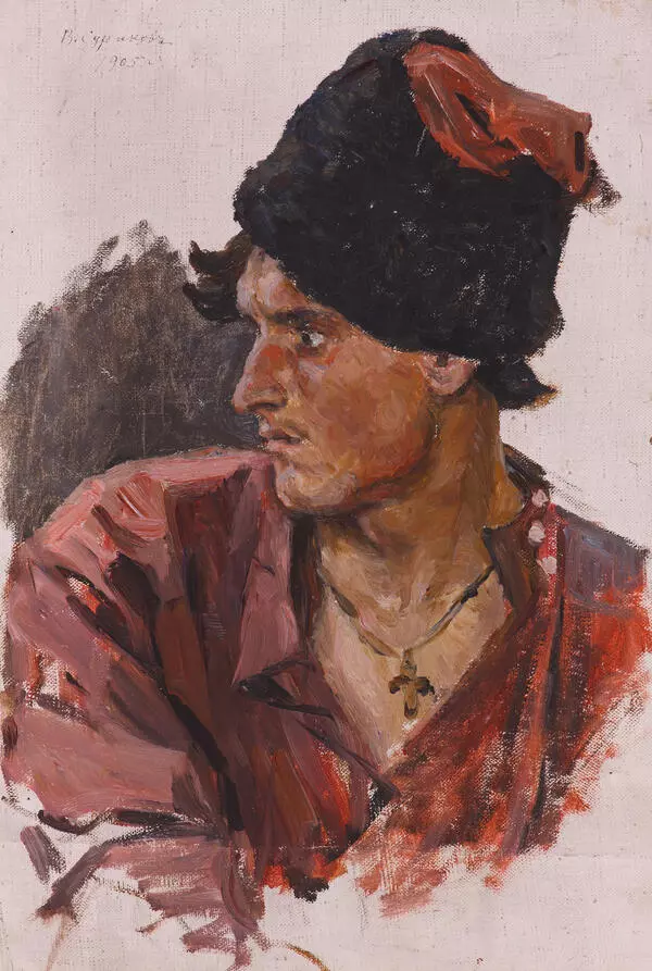 Гребец в красной рубахе