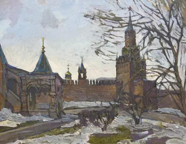  Утро над Кремлем