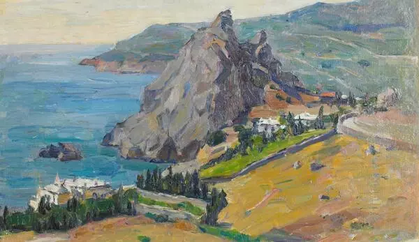 Крым. Скалы в Симеизе