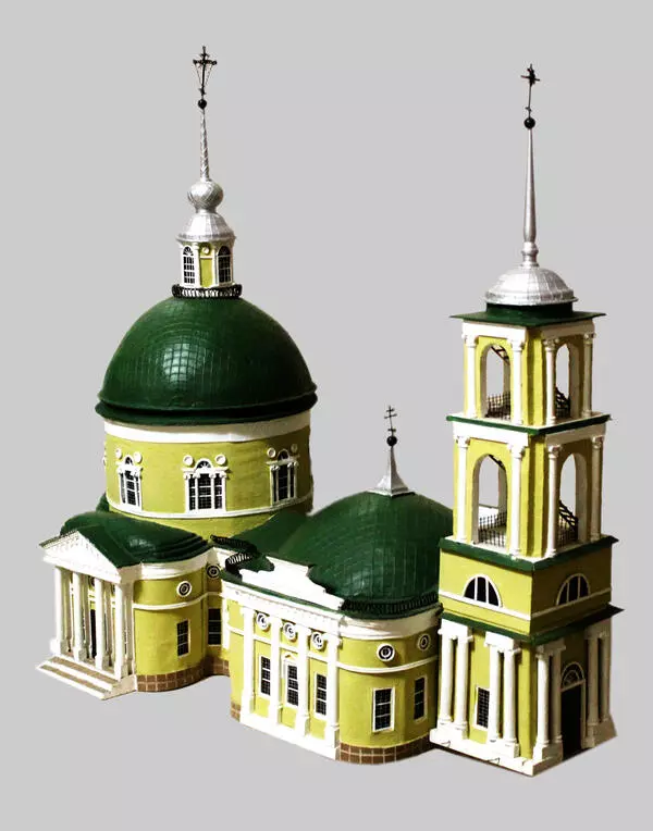Макет церкви Иоанна Предтечи