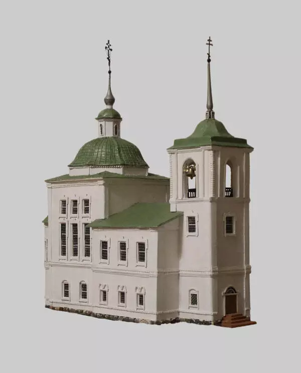Макет Вознесенской церкви