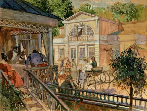 Пушкин в Царском Селе в 1831 году