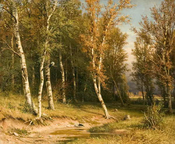 Лес перед грозой