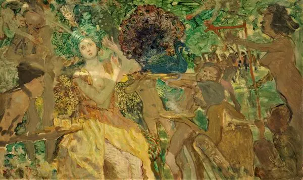Людмила в садах Черномора