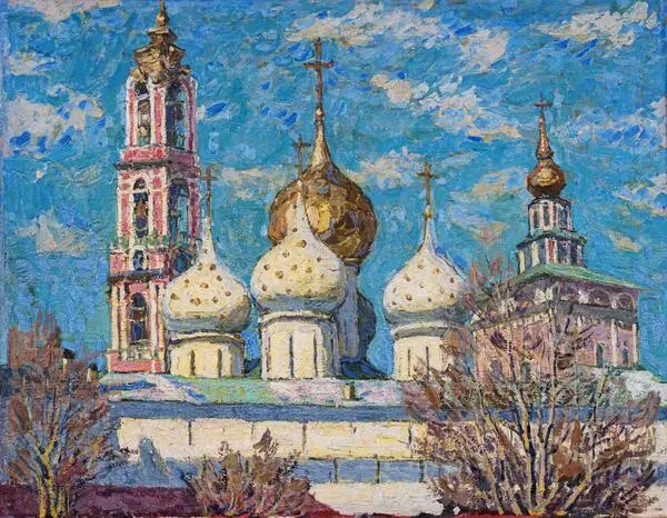 Купола Троице-Сергиевой лавры