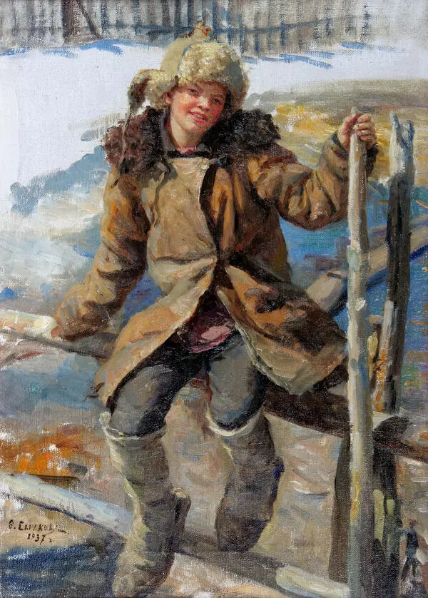 Гринька. Этюд