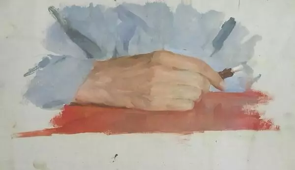 Эскиз к портрету А.М. Горького