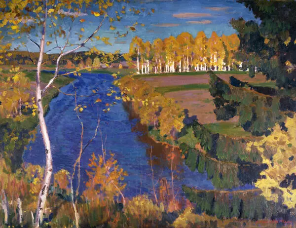 Осень на реке Тосно