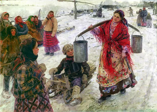 Молодая (Новобрачная в деревне)