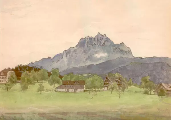 Гора Пилат. Швейцария