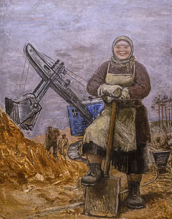 На стройке Уралмаша