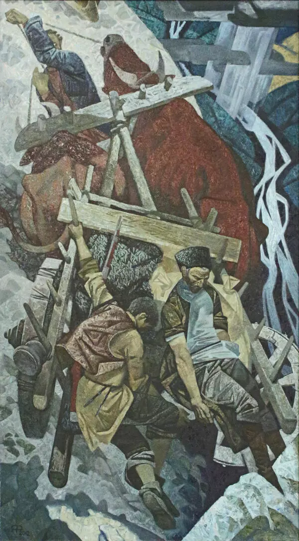 В горах Кавказа