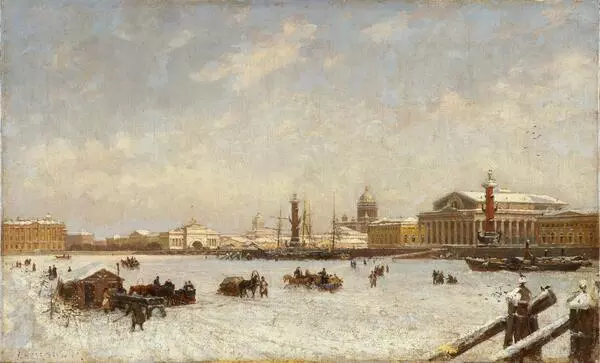 Петербург зимой