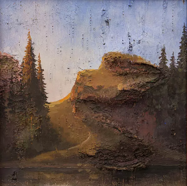 Холмы, ели