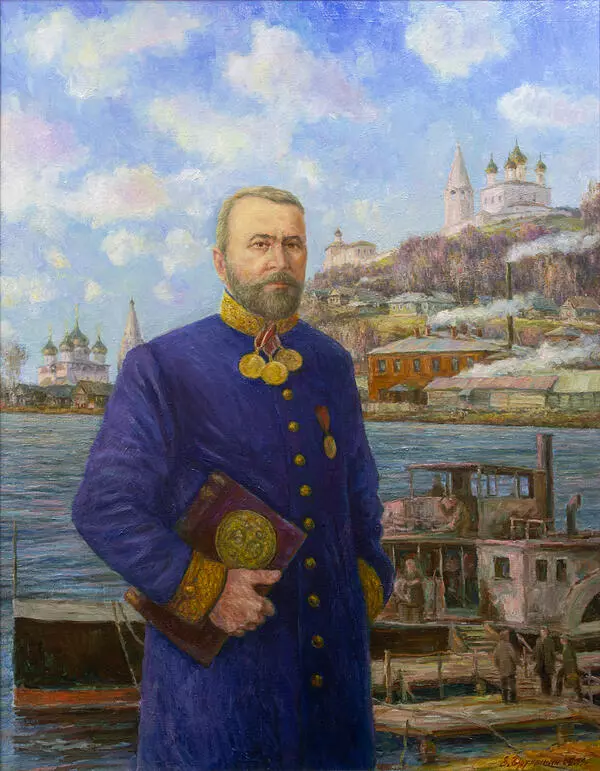 Портрет купца Семёнычева С.И.