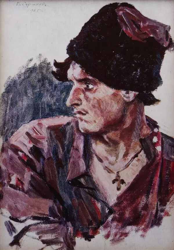 Гребец в красной рубахе