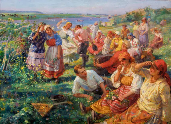 Выходной день в колхозе