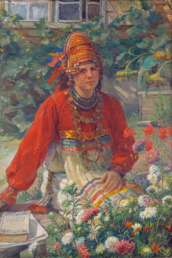Учительница-мордовка