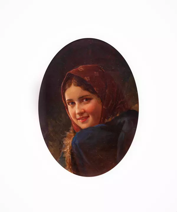 Деревенская красавица
