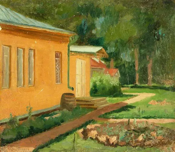 Мелихово. Вид дома Чехова А.П.