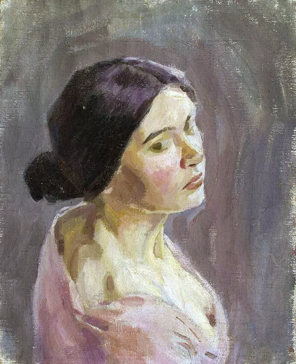 Голова девушки