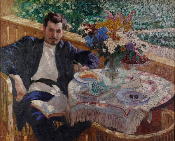 Портрет искусствоведа Лобанова В.М.