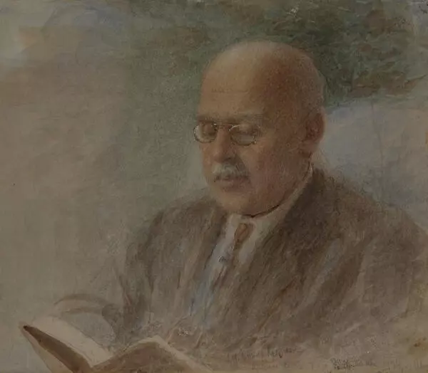 Портрет хирурга Эбермана А.Ф.