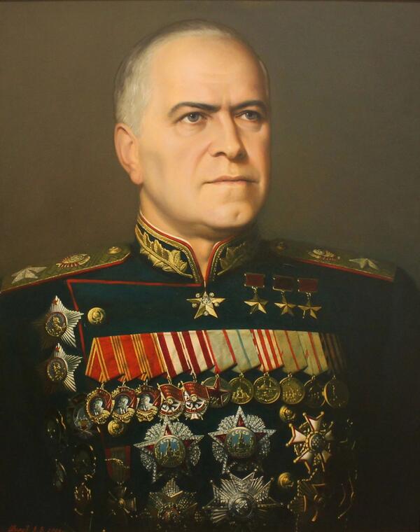 Портрет Г.К. Жукова