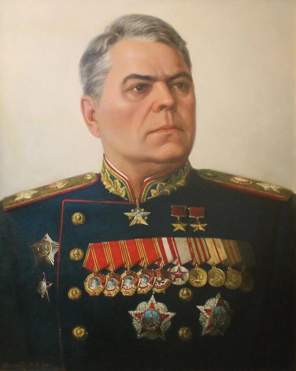 Портрет А.М. Василевского