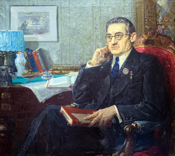 Портрет татарского писателя Ш. Камала