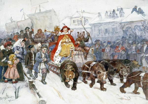 Большой морской маскарад в 1722 году