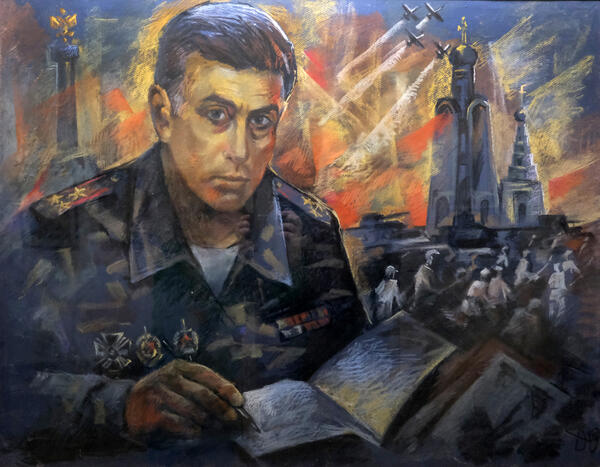 Военный писатель Василий Журахов