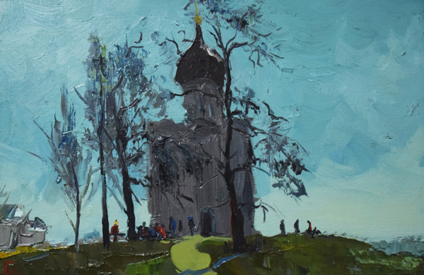 Покрова на Нерли. Весна